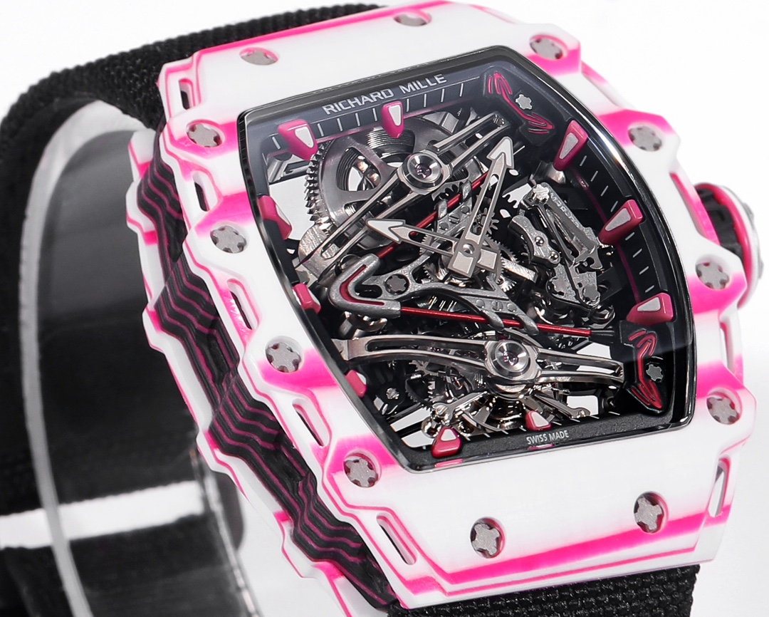Richard Mille RM 38 02 Bubba Watson Tourbillon Rubber Strap & Fabric Strap