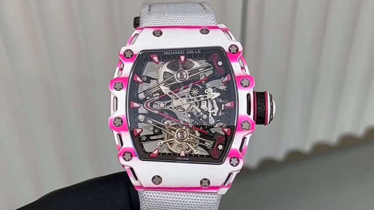 Richard Mille RM 38 02 Bubba Watson Tourbillon Rubber Strap & Fabric Strap