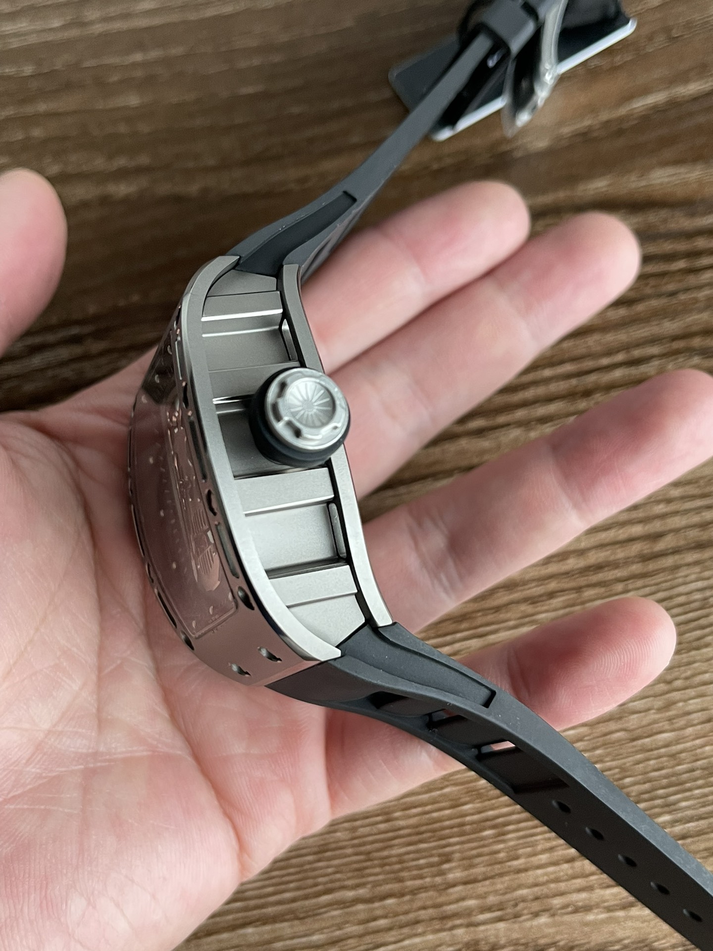 5 Colors Richard Mille Limited Edition RM52 Skull Titanium Tourbillon Openworked Dial