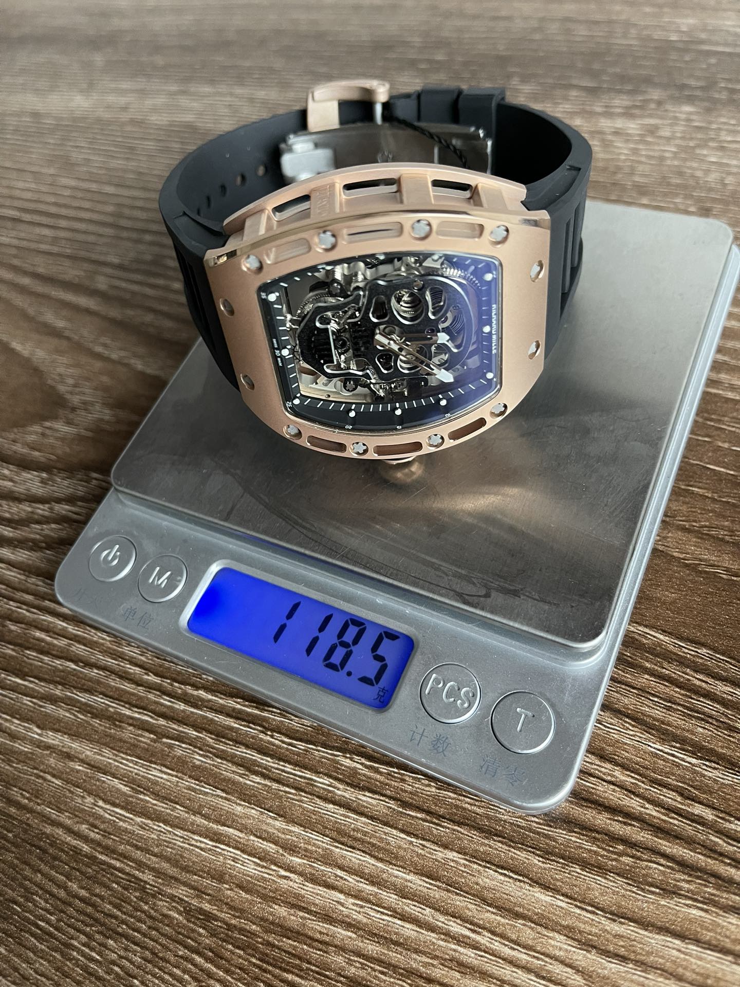 5 Colors Richard Mille Limited Edition RM52 Skull Titanium Tourbillon Openworked Dial