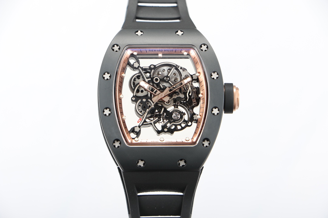 Richard Mille RM 055 Bubba Watson Transparent Dial 50 mm