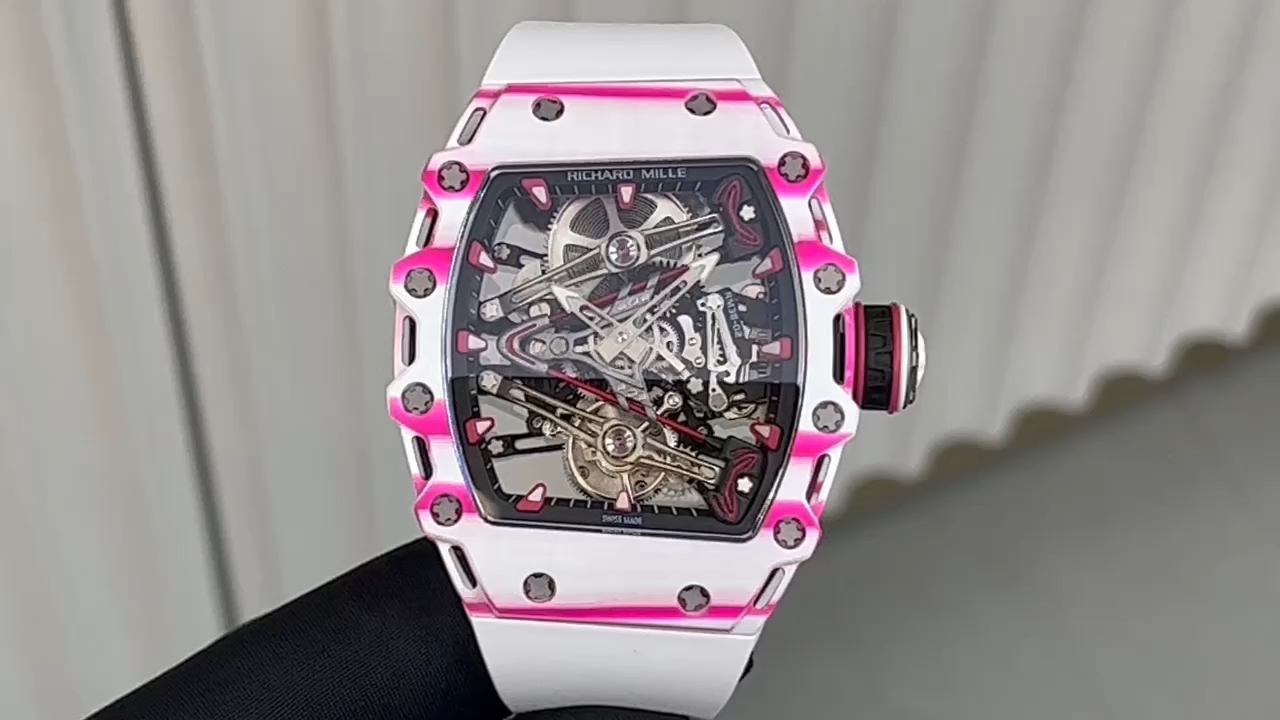 Richard Mille RM 38 02 Bubba Watson Tourbillon Rubber Strap & Fabric Strap