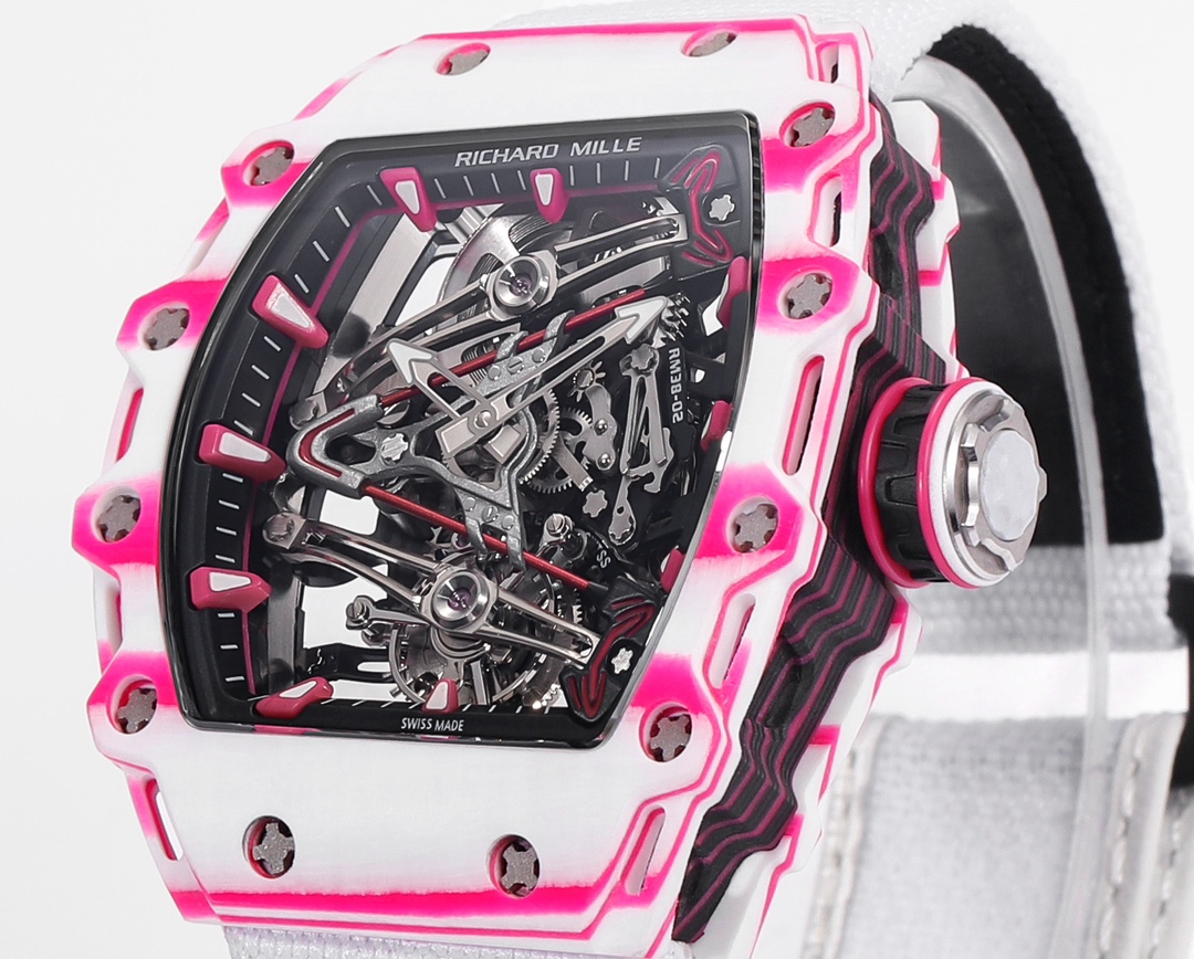 Richard Mille RM 38 02 Bubba Watson Tourbillon Rubber Strap & Fabric Strap