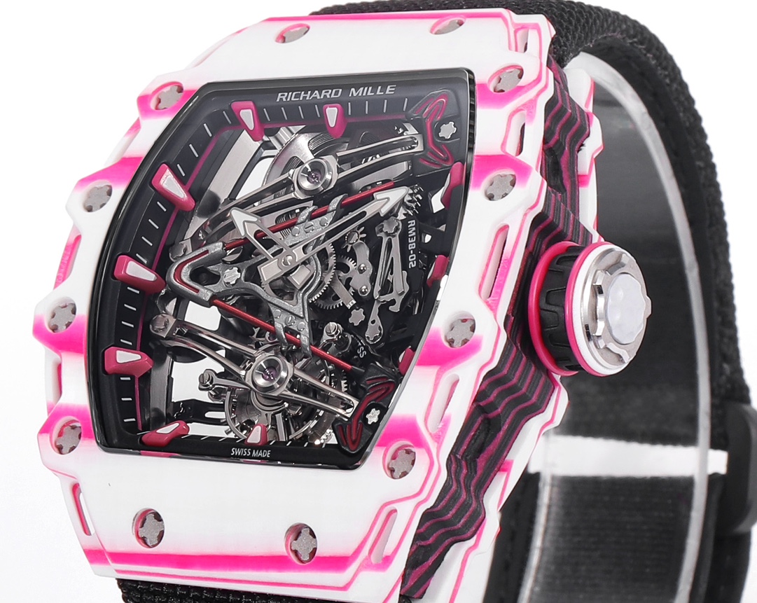 Richard Mille RM 38 02 Bubba Watson Tourbillon Rubber Strap & Fabric Strap