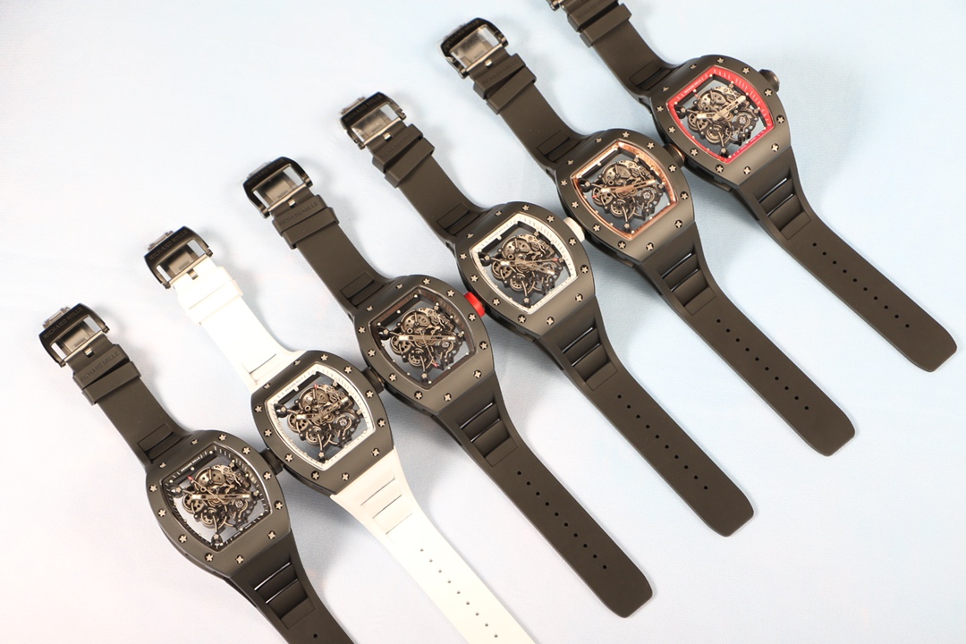 Richard Mille RM 055 Bubba Watson Transparent Dial 50 mm