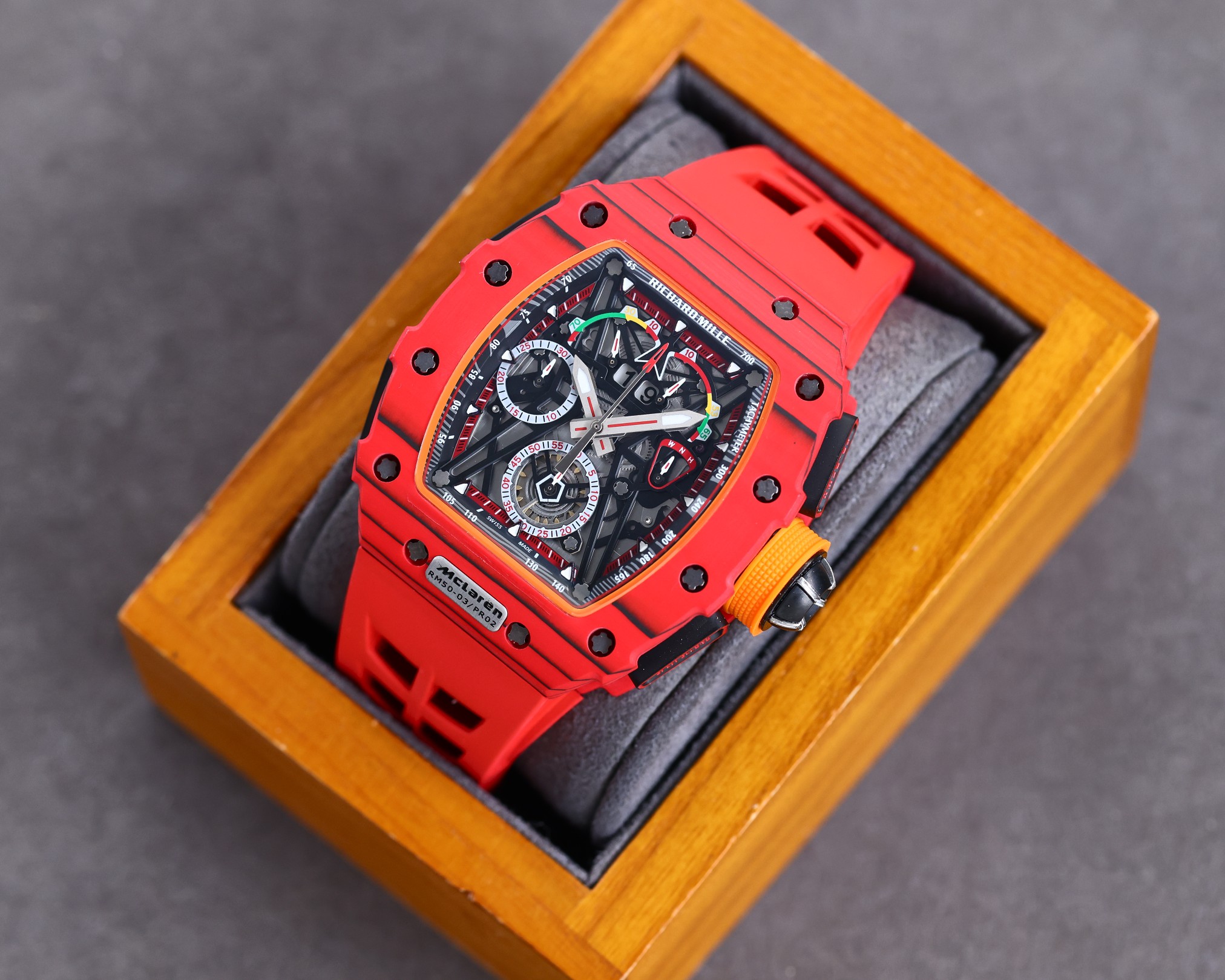 Richard Mille RM 50-04 Tourbillon Split-Seconds Chronograph Kimi Raikkonen Red