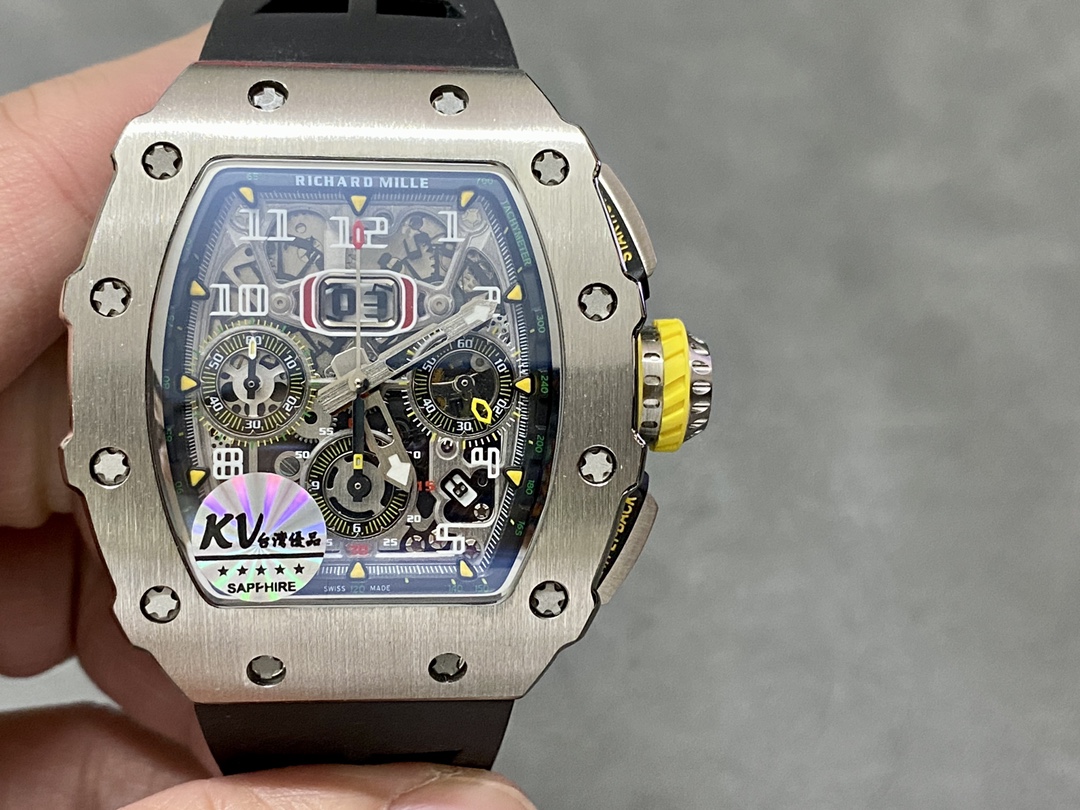 Richard Mille RM 11-03 Automatic Flyback Chronograph Silver Watch