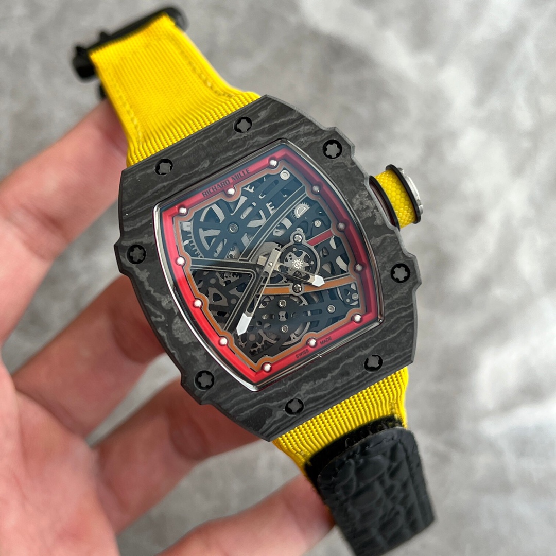 Richard Mille RM 67-02 Automatic Sebastian Ogier Black Yellow