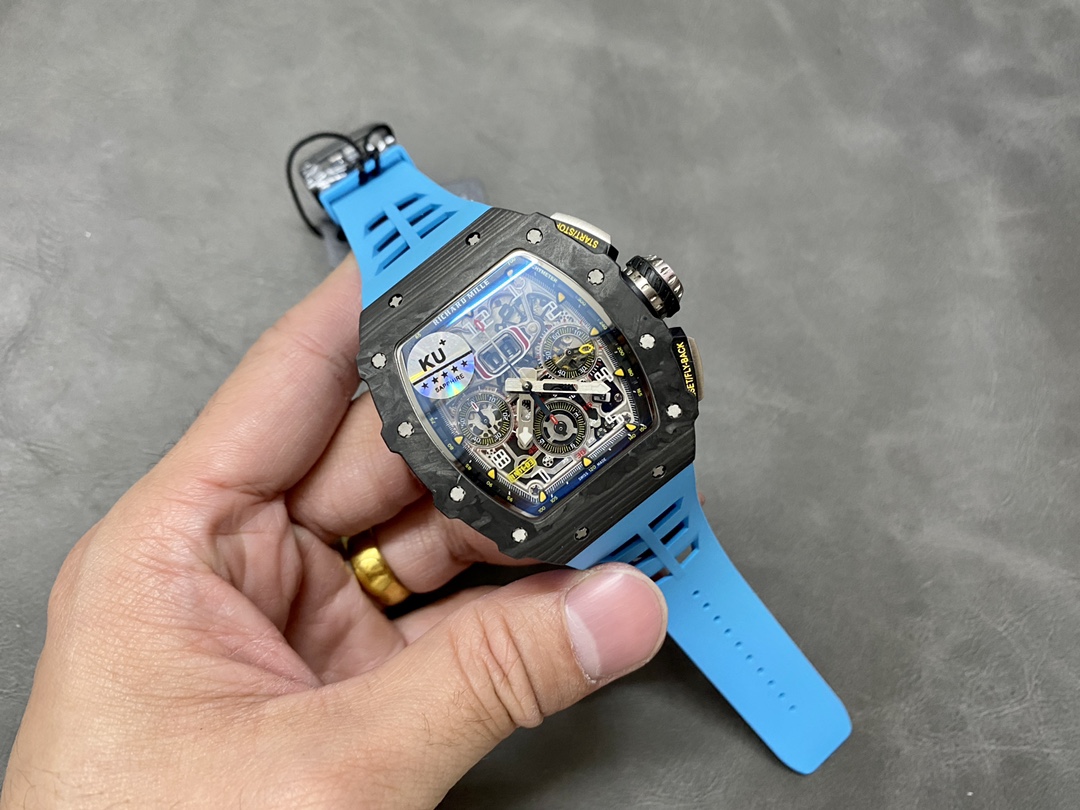 Richard Mille RM 11-03 Automatic Flyback Chronograph Blue Watch