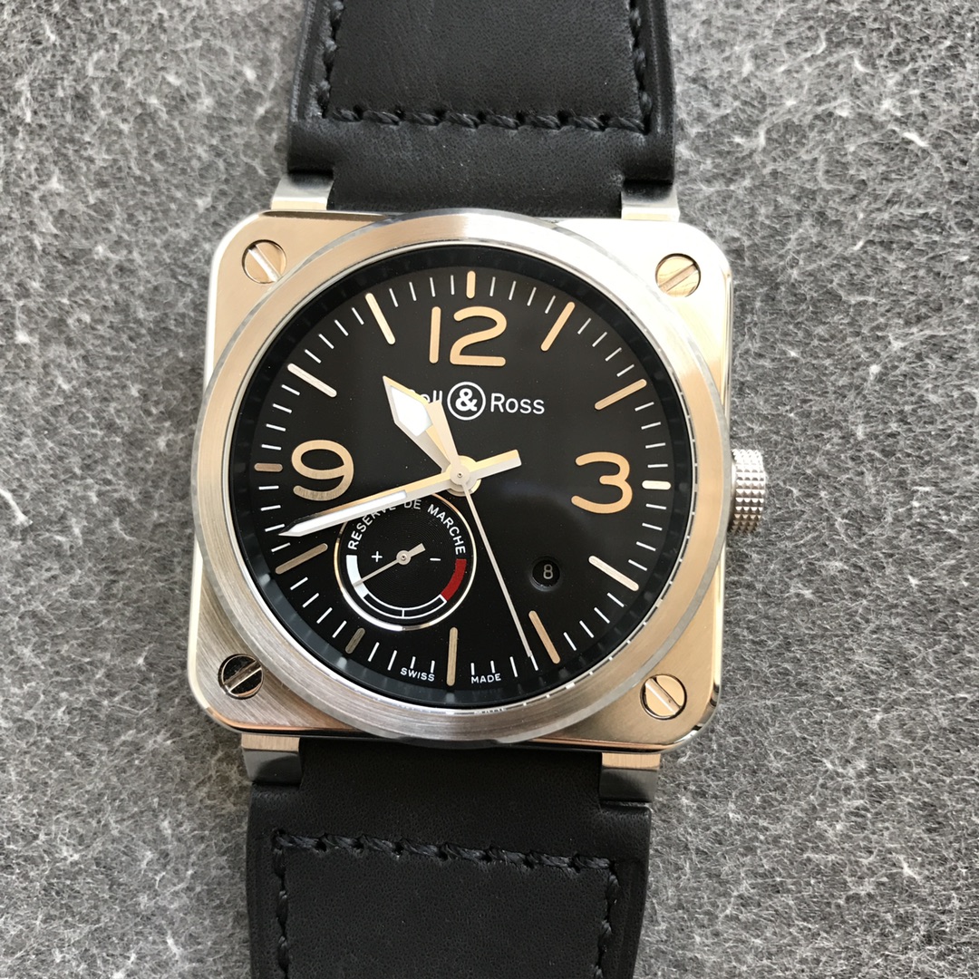 Bell & Ross INSTRUMENTS series BR0397-BL-SISCA2 Black