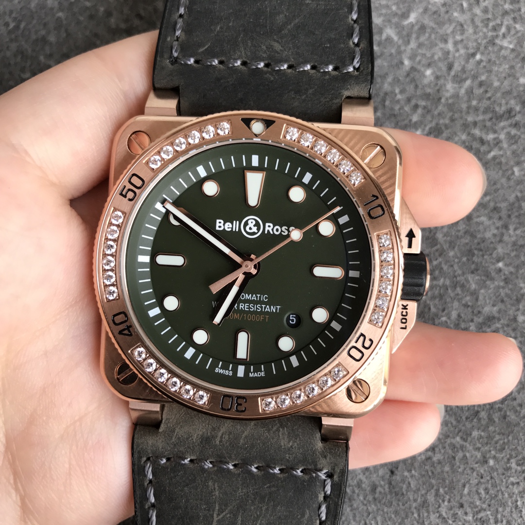 Bell Ross BR 03 92-D-BL-ST/SRB