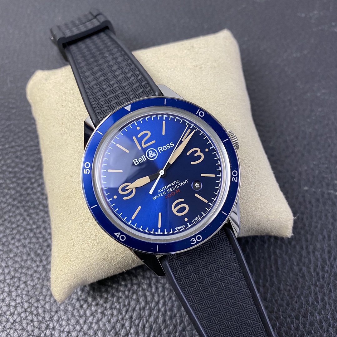 Bell & Ross INSTRUMENTS series BR123-BL-SISCA2