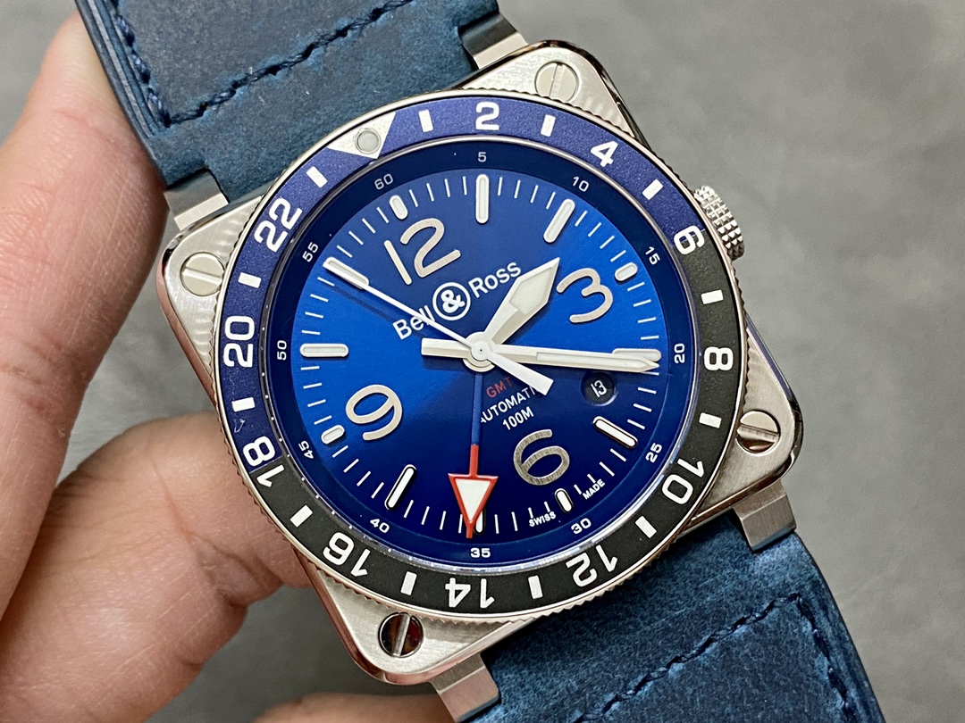 Bell & Ross BR 03 93-BL-STSCA Blue