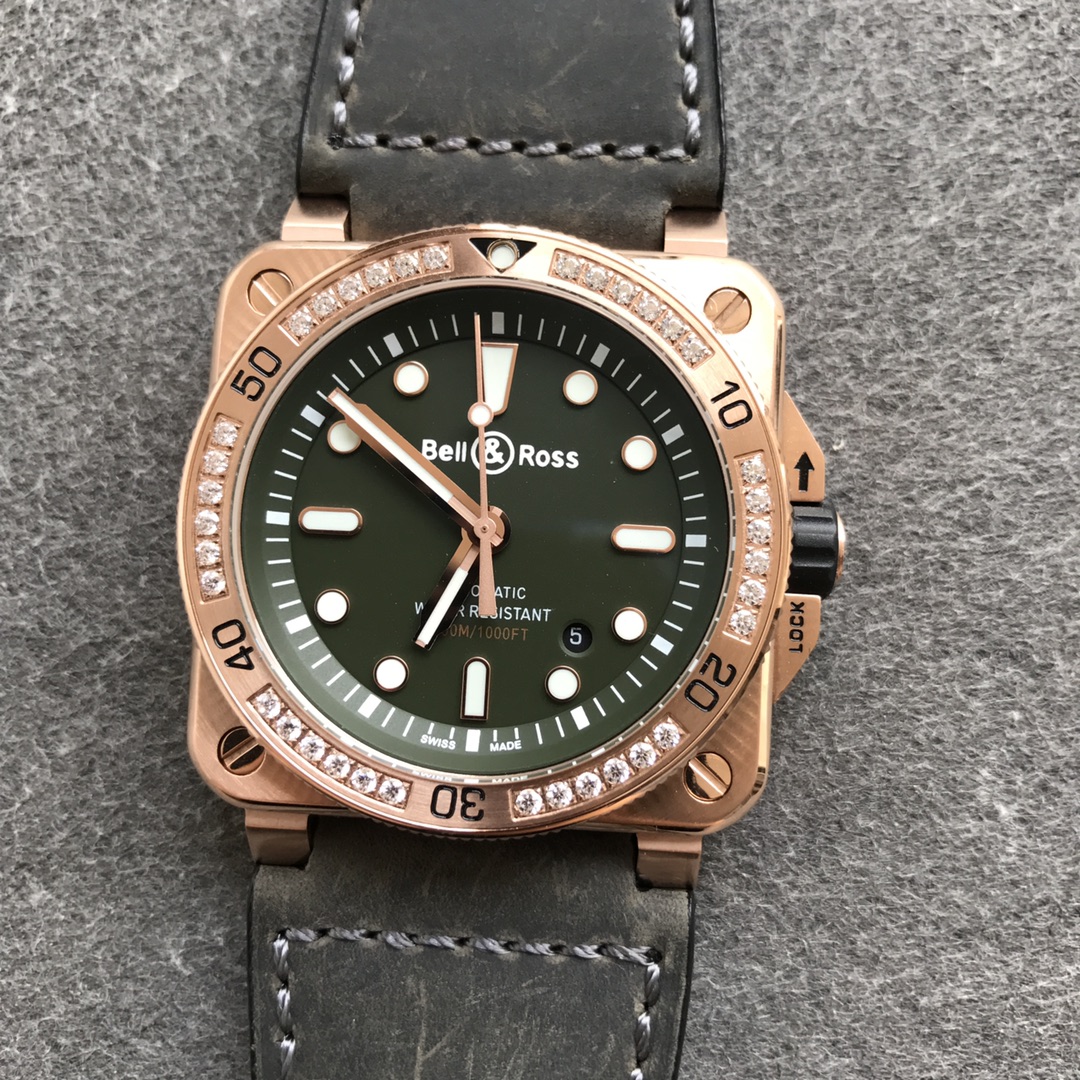 Bell Ross BR 03 92-D-BL-ST/SRB