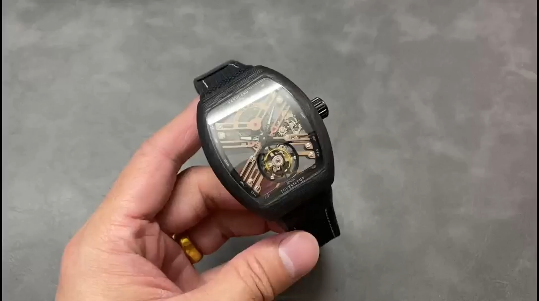 Franck Muller Vanguard Seven Days V 45 S6 SQT NR BR (5N) TT SK BLK