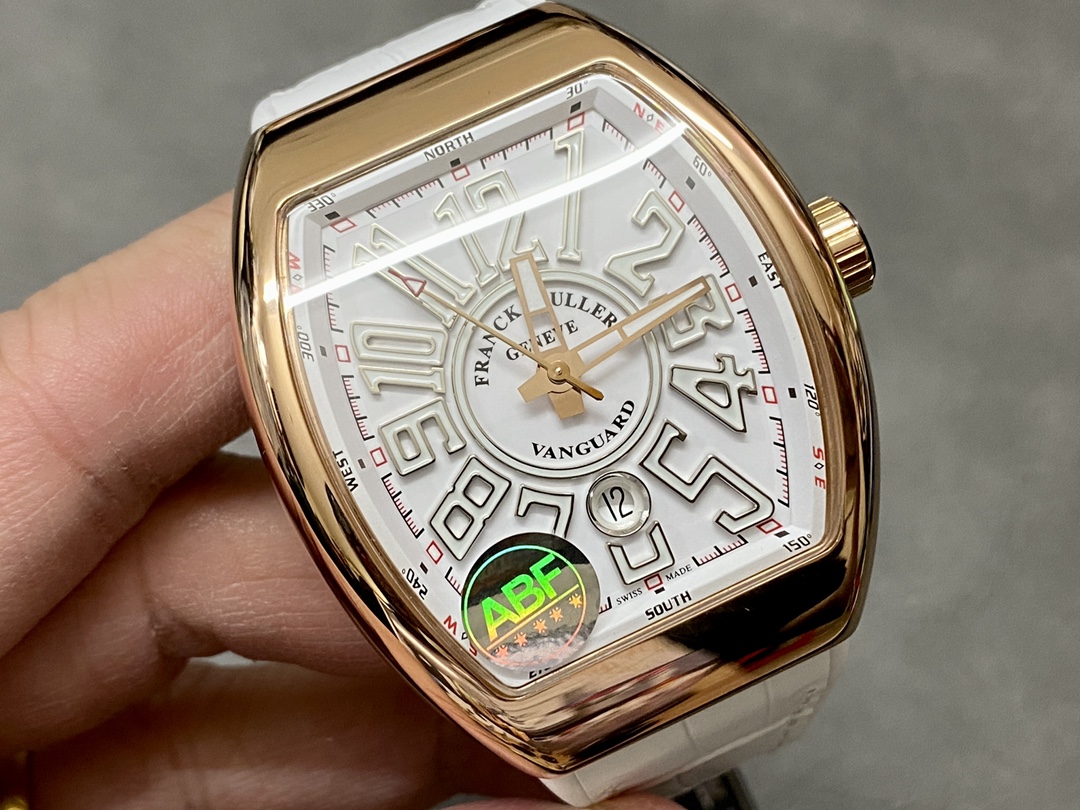Franck Muller Vanguard Date Rose Gold V 45 SC DT 5N BC