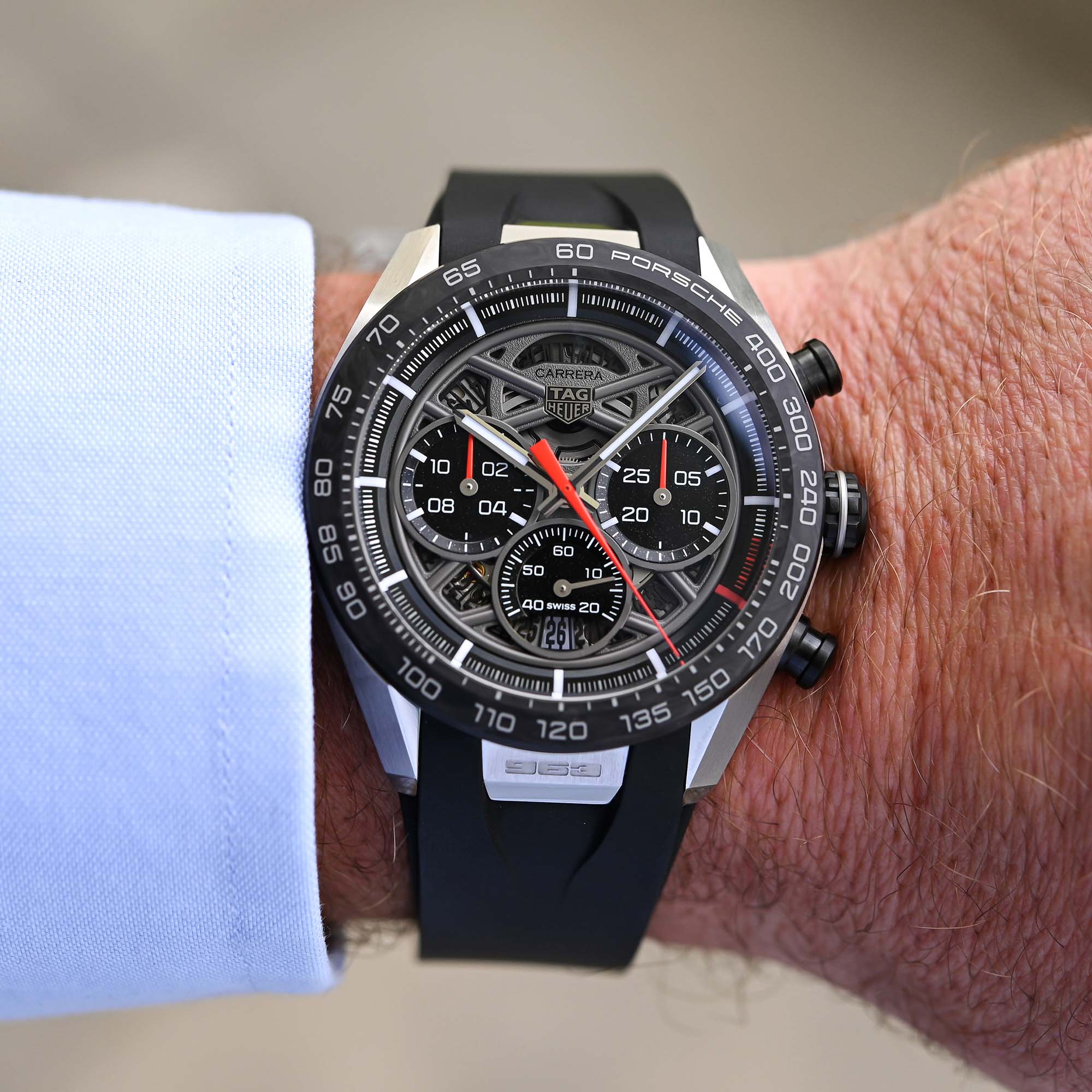 Tag Heuer Carrera Chronograph Porsche X Porsche 963 Limited Edition CBU2010