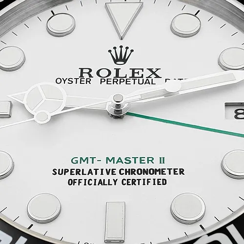 Rolex GMT Master Black & White Wall Clock