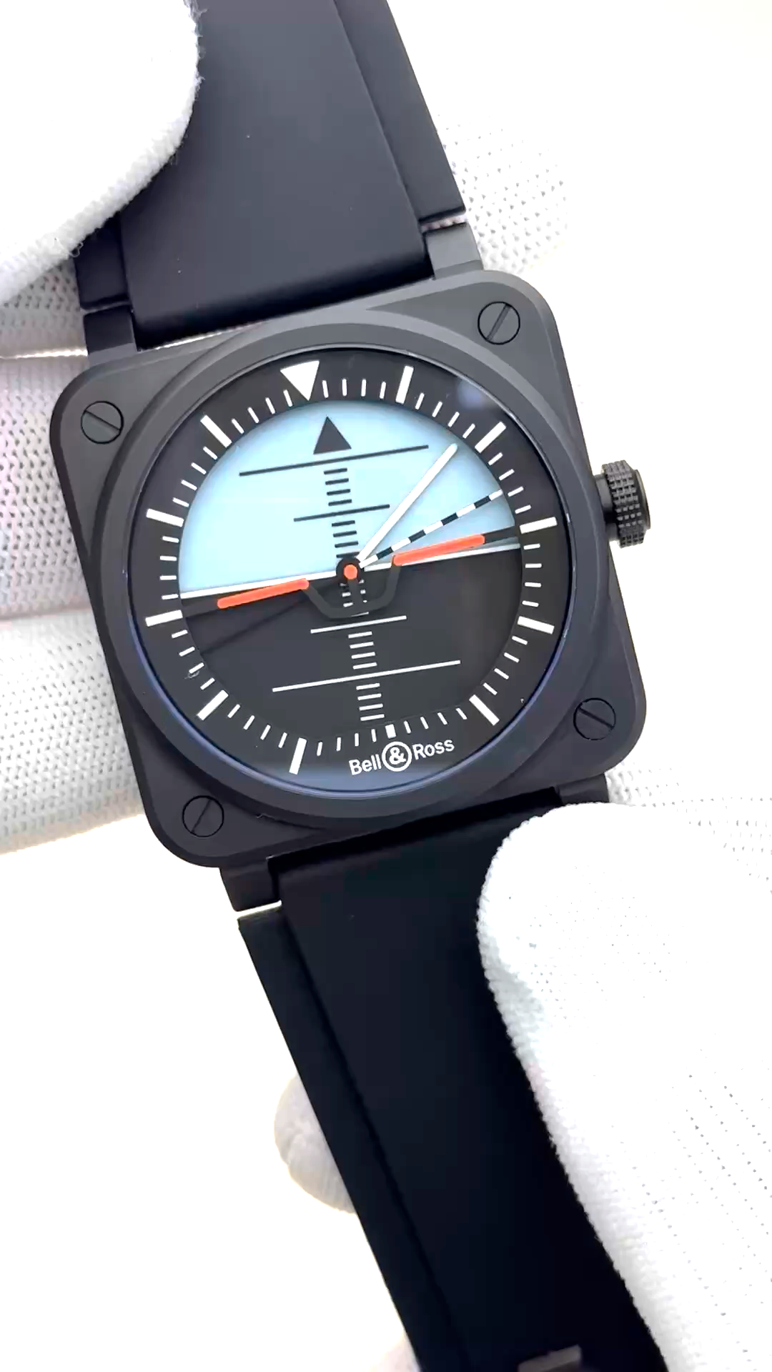 Bell & Ross BR-03 Horizon Limited Edition BR03A-HRZ-CE/SRB 41mm Automatic Mens Watch