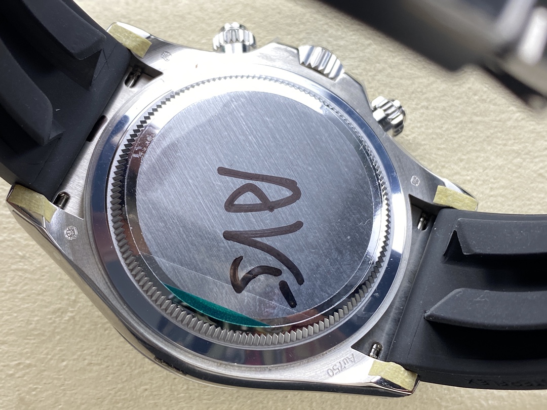 Rolex Daytona 116519 White Gold Automatic Black Dial Diamonds 40mm Mens Replica Watch