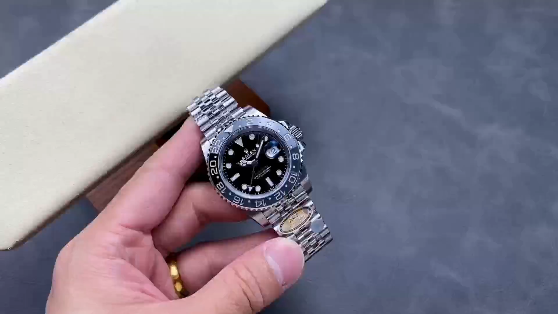 Rolex Gmt Master II Automatic Black Dial M126710GRNR 0003 40mm - Video
