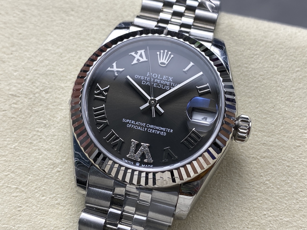 Rolex Datejust 31 278274 0022 Oystersteel and White Gold Womens Watch