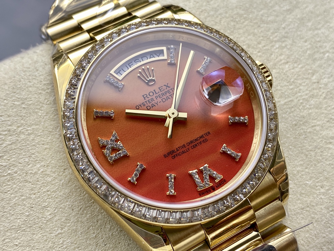 Rolex Day Date 36 President Bracelet 128348RBR 0049 Unisex Watch