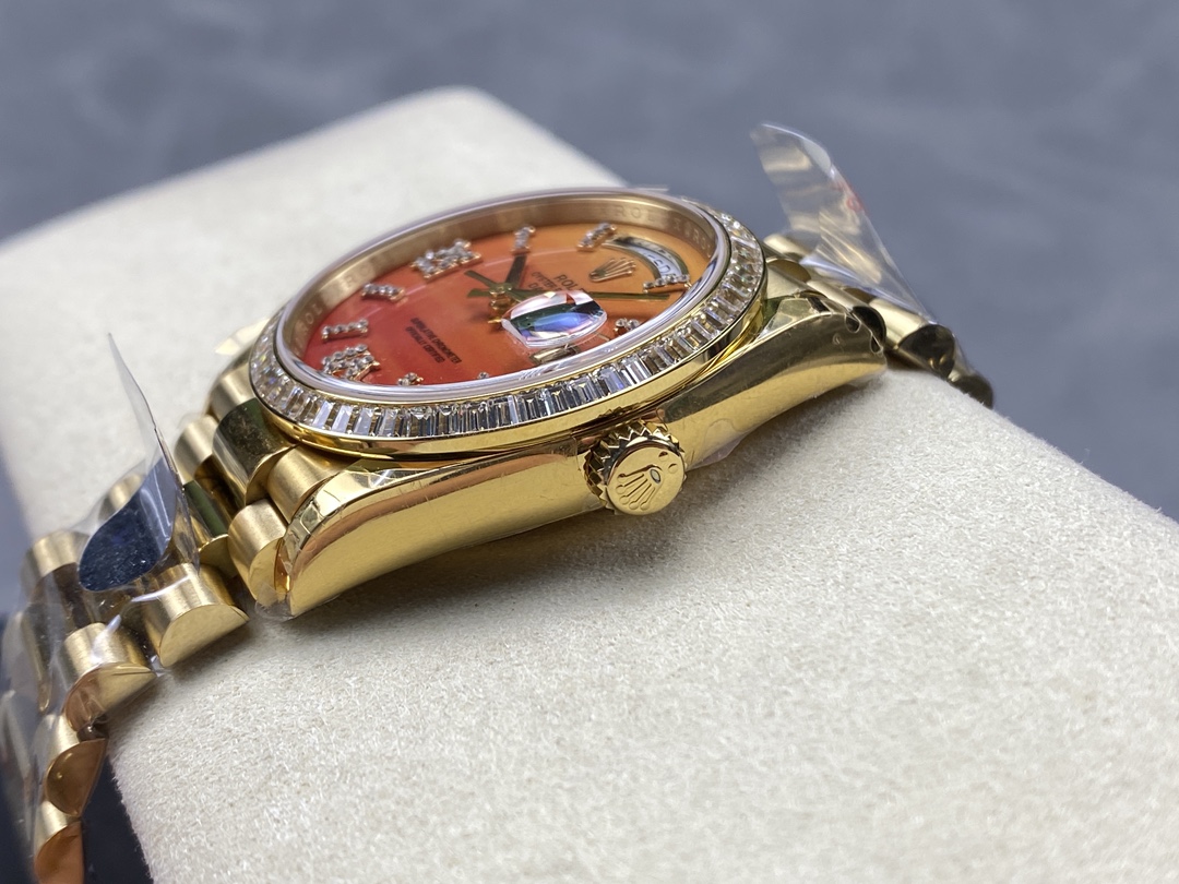 Rolex Day Date 36 President Bracelet 128348RBR 0049 Unisex Watch