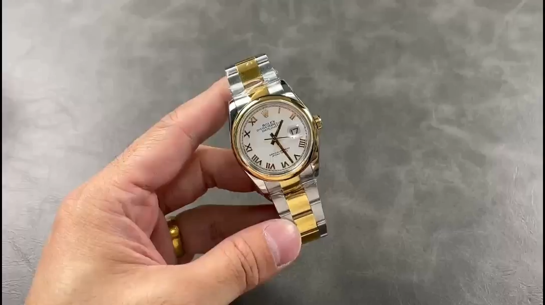 Rolex Datejust 36 White Dial Roman Numerals 126203 0030 Replica Watch