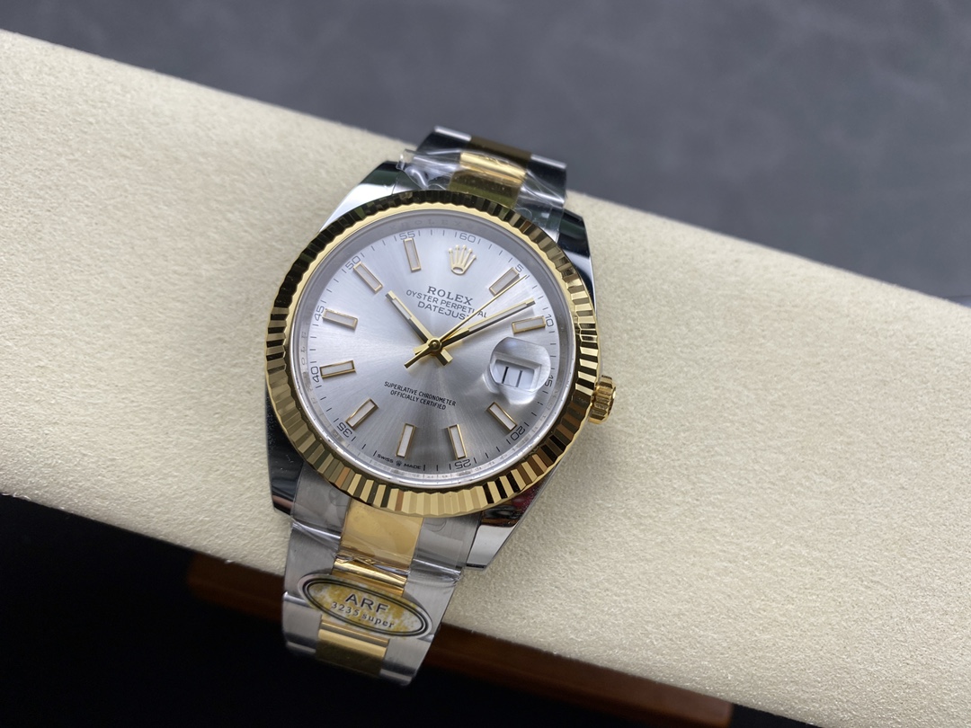 Rolex Datejust 41 Oystersteel Silver Dial M126333 0001 Men's Watch