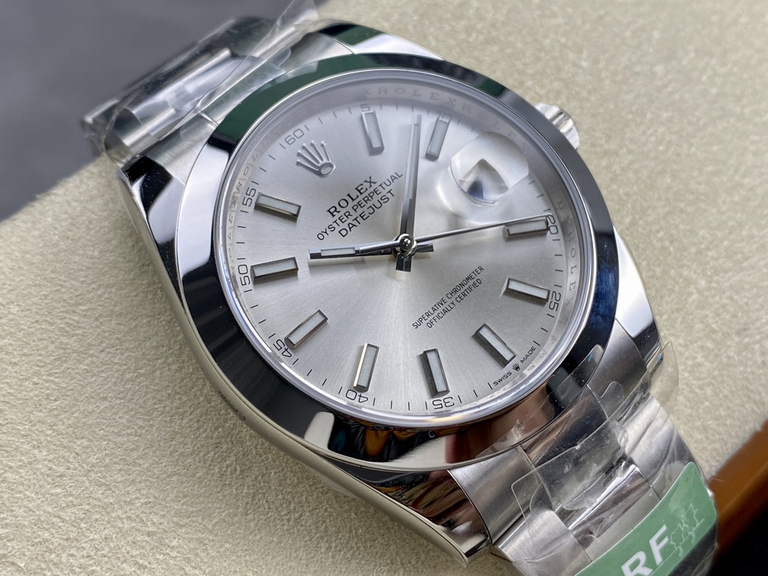 Rolex Datejust 41 Silver Dial 126300 0003 Silver Men's Watch