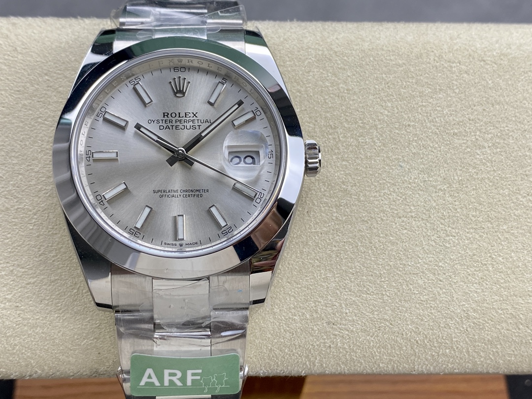 Rolex Datejust 41 Silver Dial 126300 0003 Silver Men's Watch