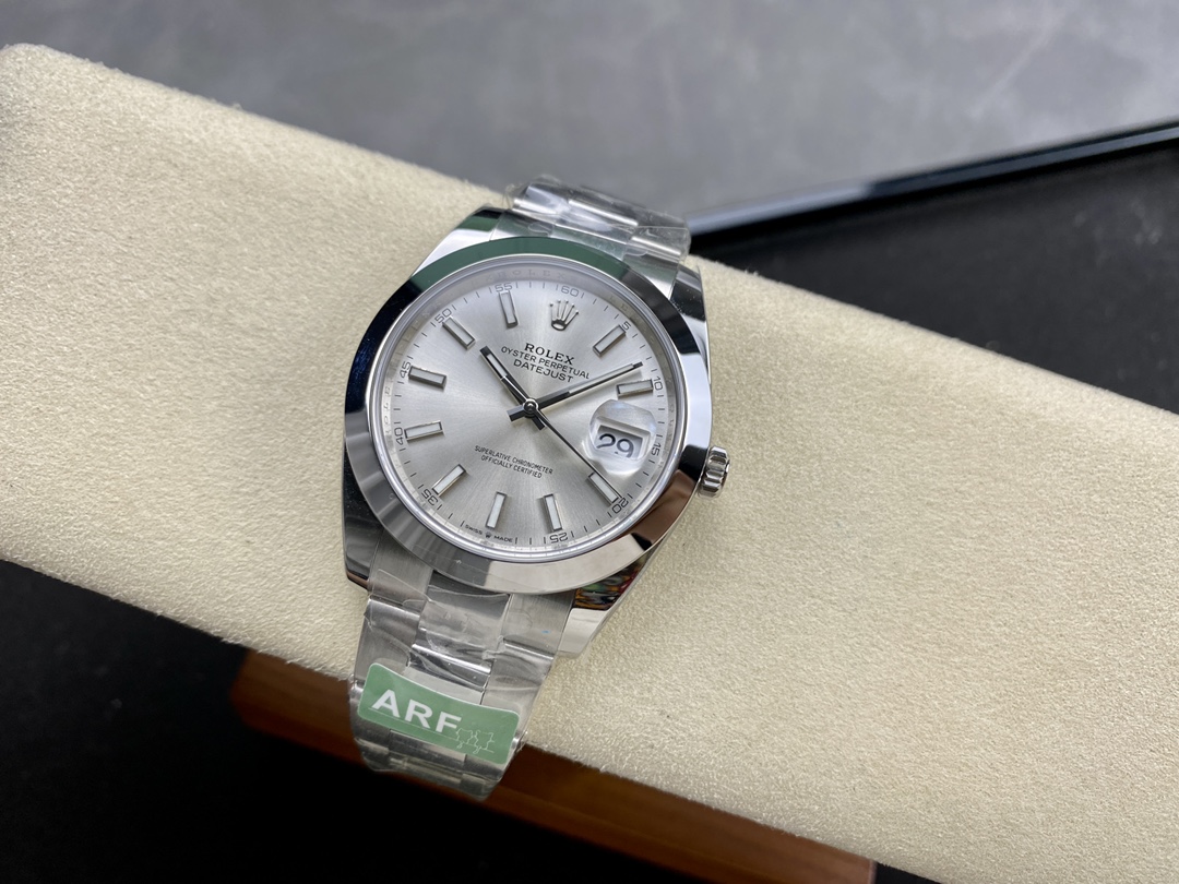 Rolex Datejust 41 Silver Dial 126300 0003 Silver Men's Watch