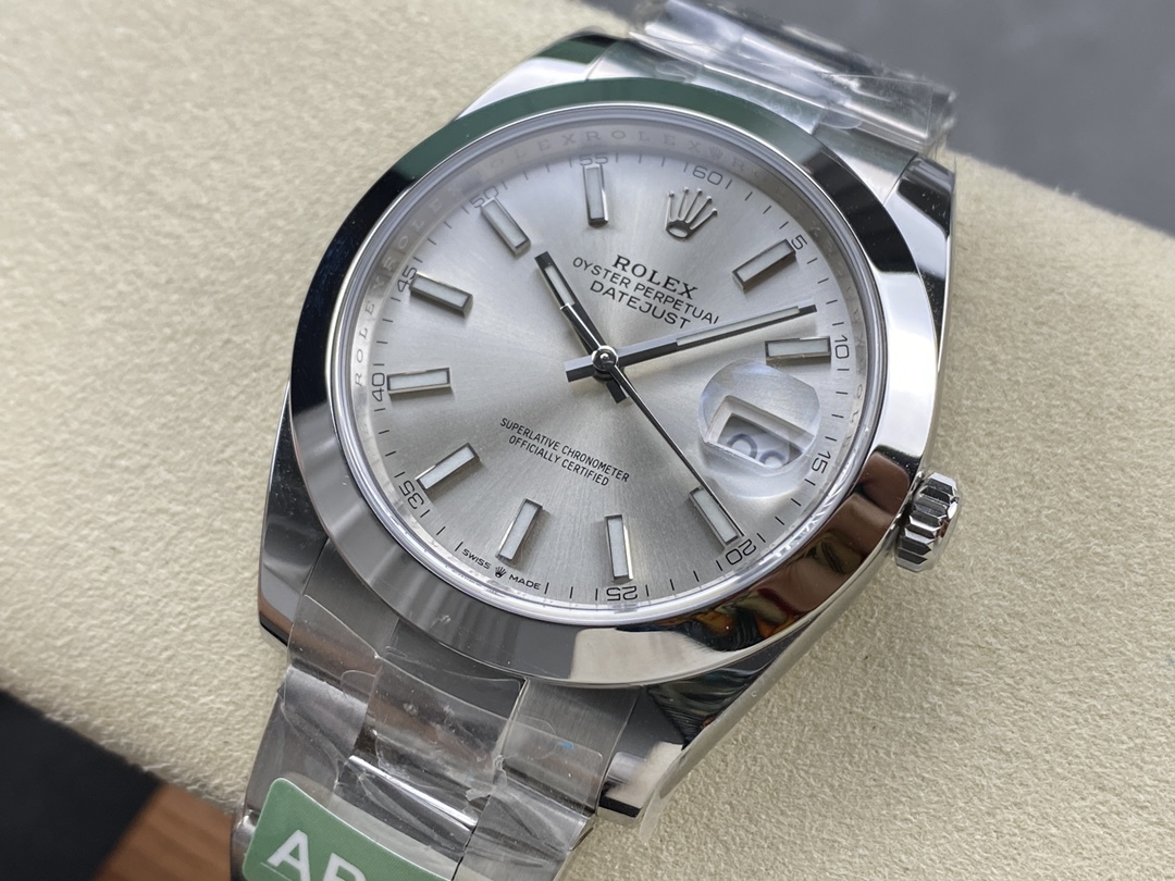 Rolex Datejust 41 Silver Dial 126300 0003 Silver Men's Watch