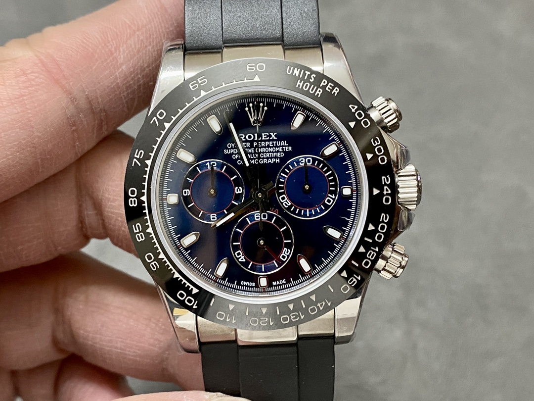 Rolex Daytona Cosmograph 116519 Blue Dial 40mm Mens Replica Watch