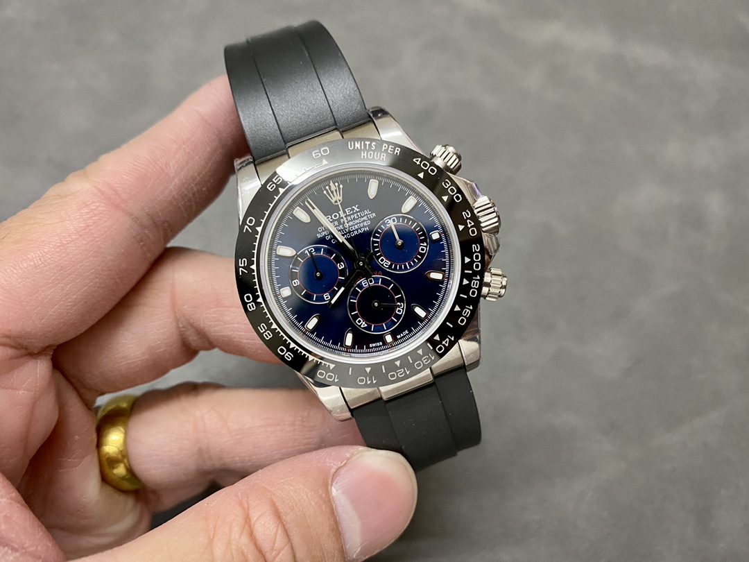 Rolex Daytona Cosmograph 116519 Blue Dial 40mm Mens Replica Watch