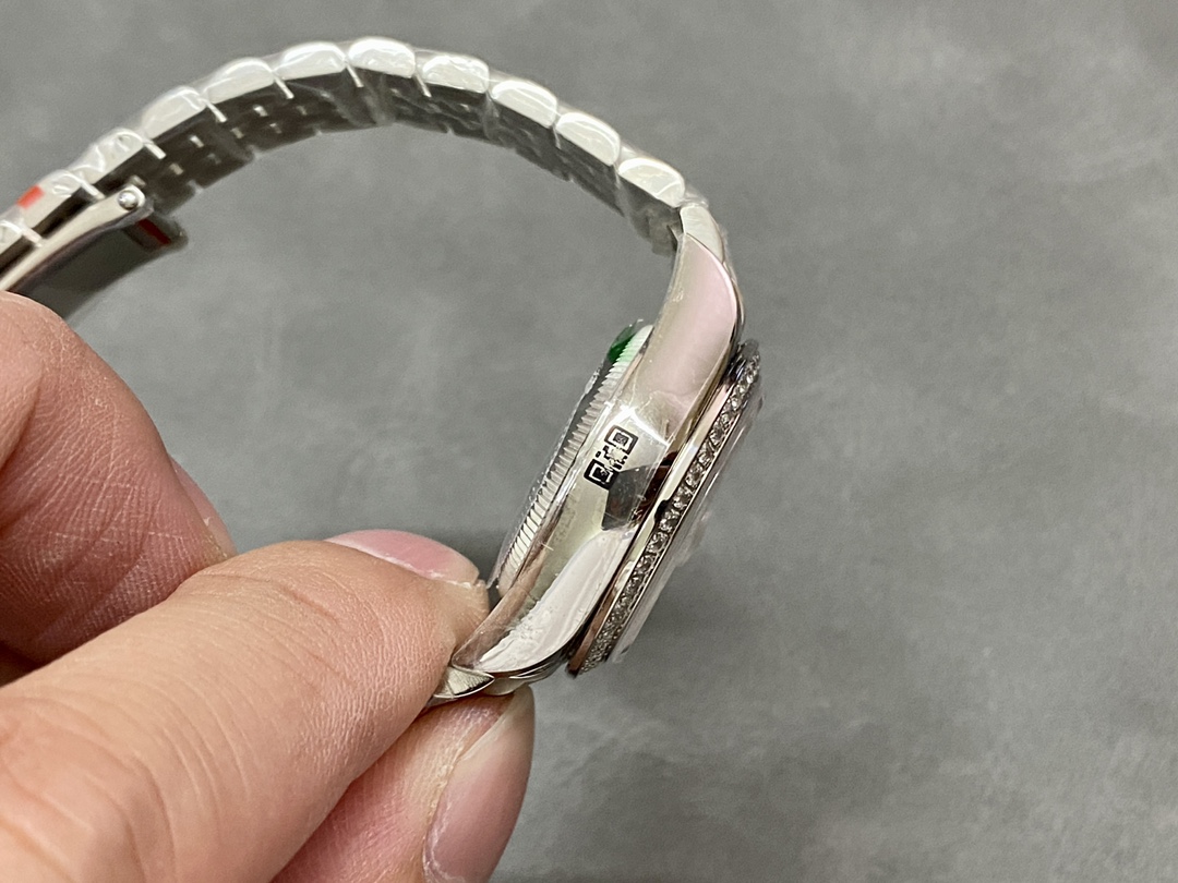 Rolex Datejust 28mm White Gold Silver Diamond President 279139rbr 0003 Women's Watch