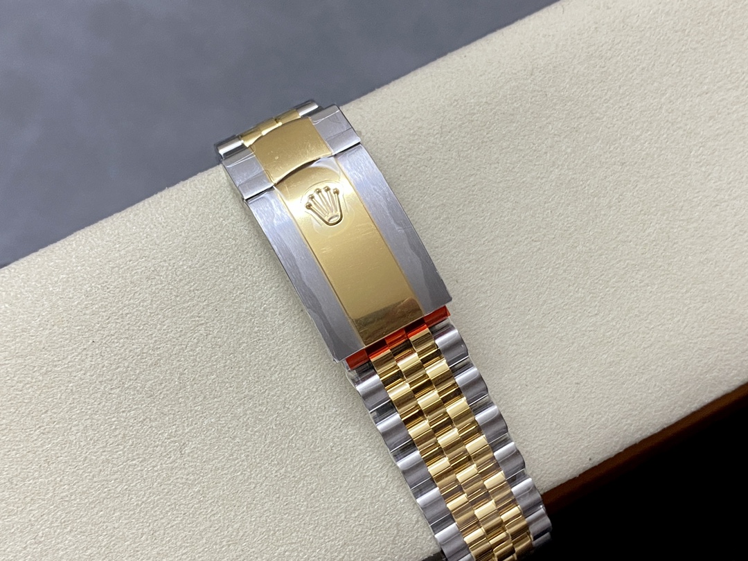 Rolex Datejust Two-Tone Steel Yellow Gold Fluted Bezel m126233 0035 36mm Unisex Replica Watch