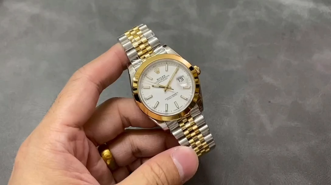 Rolex Datejust 41 Stainless Steel and Yellow Gold M126303 0016 Men's Watch