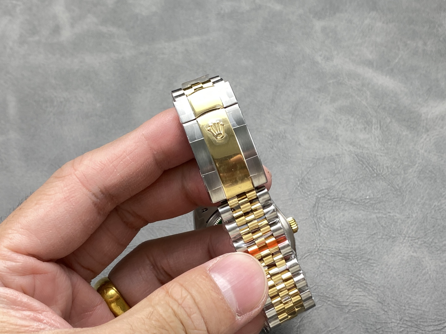 Rolex Datejust 31 Stainless Steel and Yellow Gold White Roman Dial M278243 0002 Women's Watch