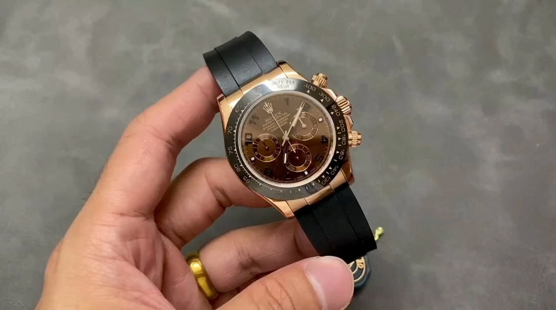 Rolex Cosmograph Daytona 116515LN Chocolate Arabic Dial 40mm Mens Replica Watch