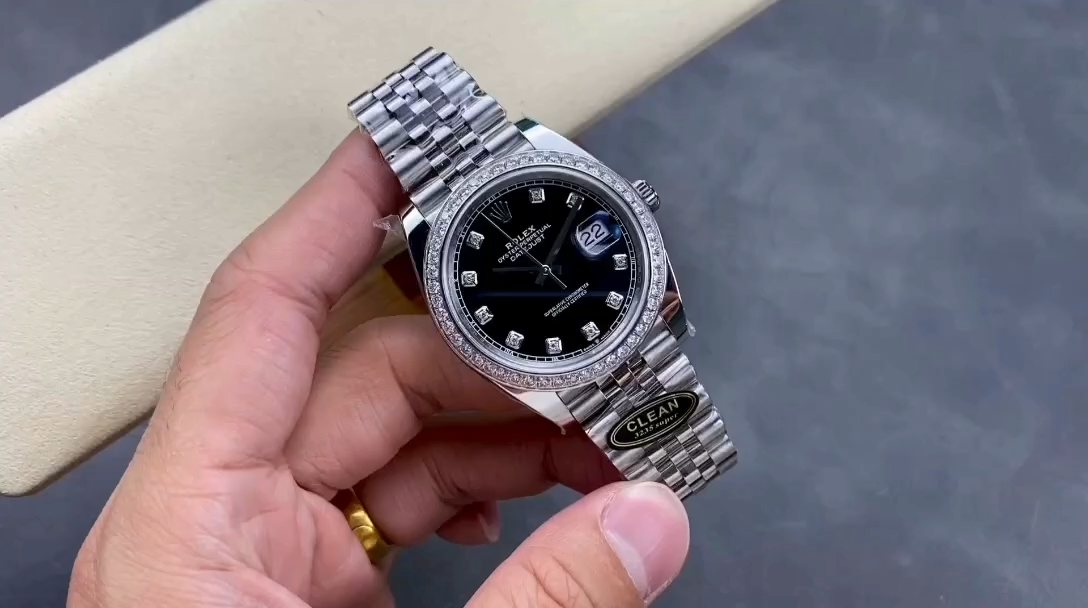 Rolex Datejust Stainless Steel 126284RBR 0019 Black Diamond Jubilee