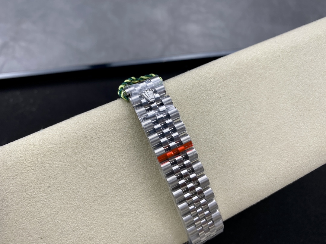 Rolex Datejust 31 Stainless Steel and White Gold Pink Dial M278274 0014 Women's Watch