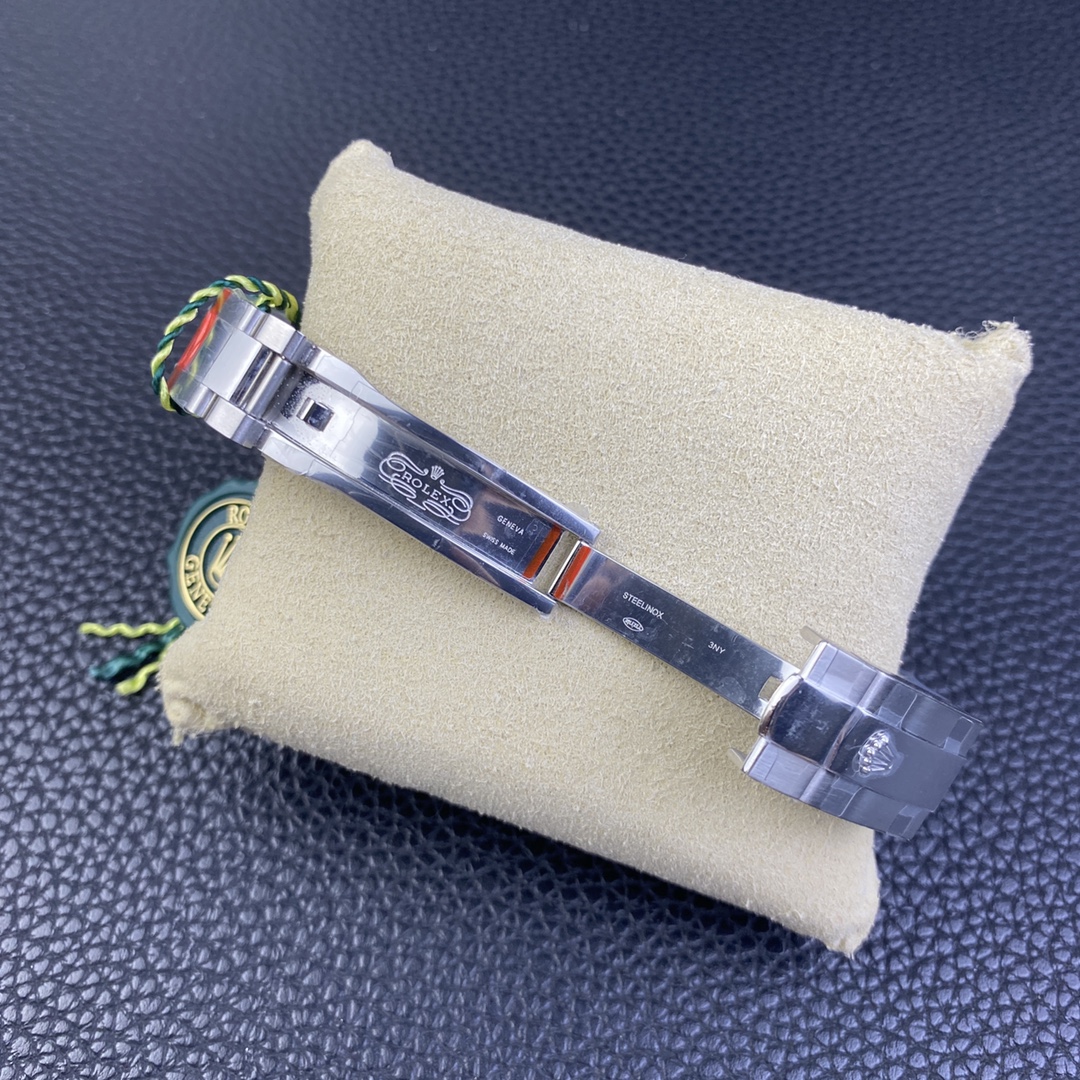 Rolex Datejust 31 Azzurro Blue Floral Motif with Diamonds Steel M278384RBR 0039 Ladies Watch