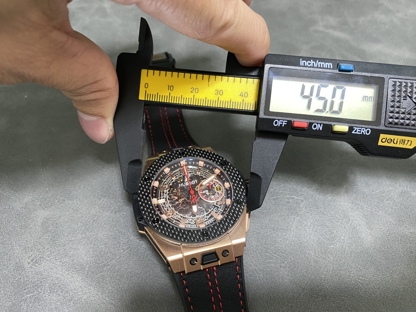 Hublot Big Bang 45MM Unico Ferrari 401.OX.0123.VR Men's Replica Watch