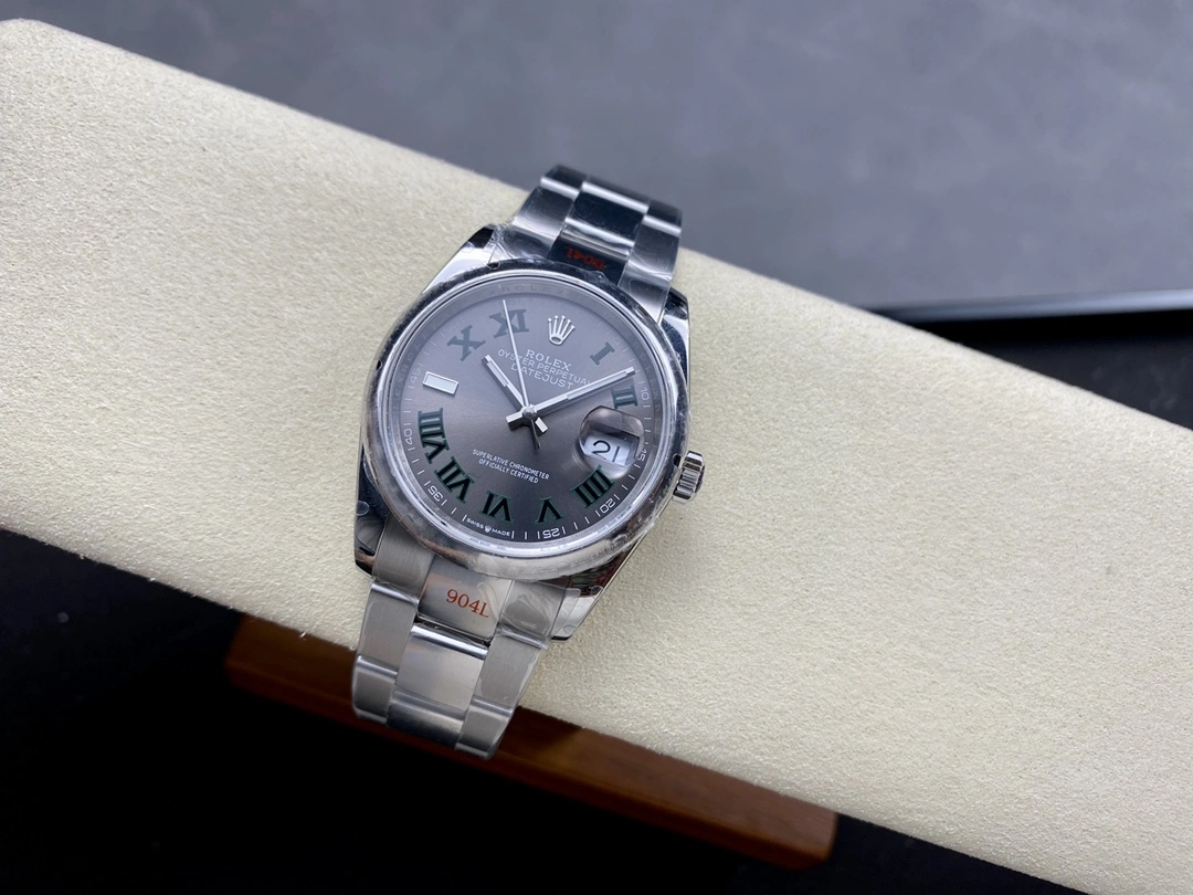 Rolex Datejust 36 Wimbledon Dial Midsize M126234 0046 Luxury Unisex Watch