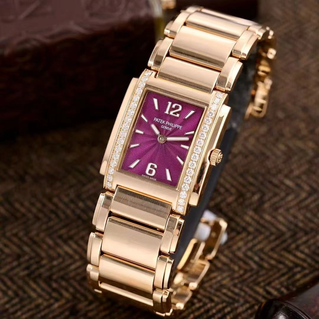 Patek Philippe Twenty~4 4910-1201R-010 30MM Womens Quartz Replica Watch