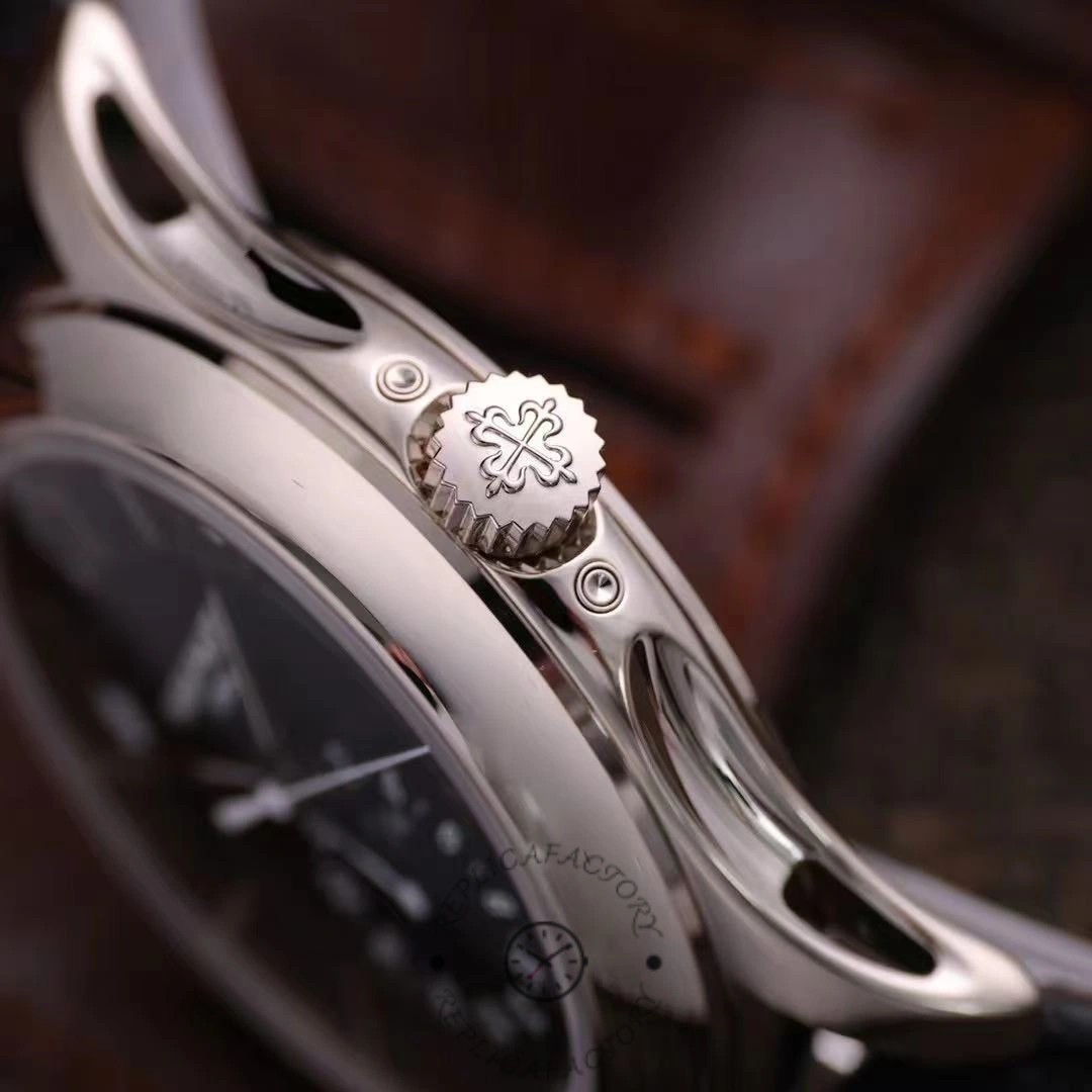 Replica Patek Philippe Complications Annual Calendar White Gold 5205G 013 40mm Mens Watch