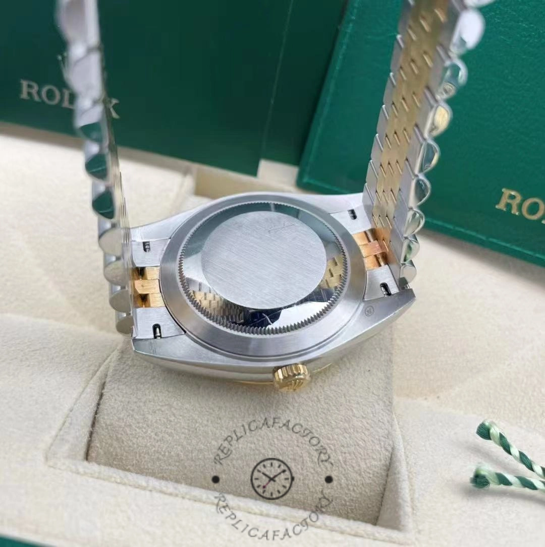Rolex Datejust 126333 0006 Black Diamond Jubilee 41mm Men's Watch