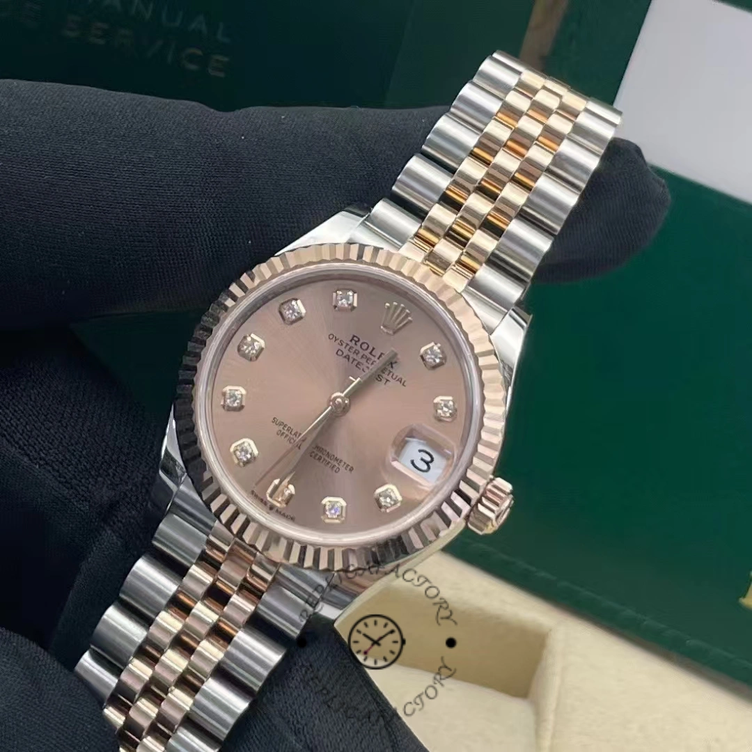 Rolex Datejust 31 Rose Diamond Dial M278271 0024